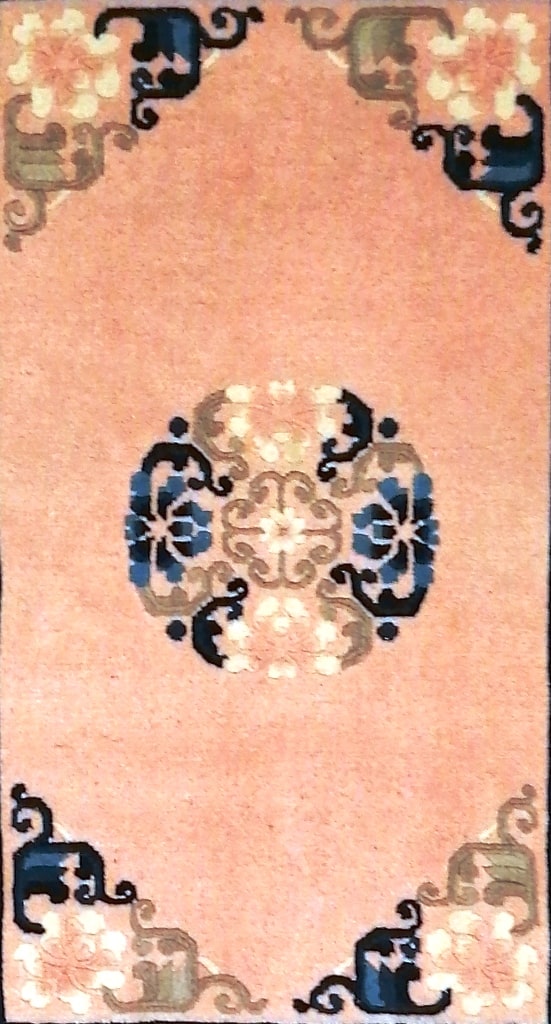 tappeto vintage Tappeto azzurro, motivo floreale, cura conveniente,  semplice tappeto morbido che striscia per bambini tappeto palestra ,azzurro, 180x200 cm : : Casa e cucina