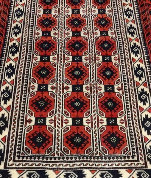 Tappeto Berbero in cotone marrone 200x80