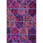 Tappeto moderno Patchwork persiano.