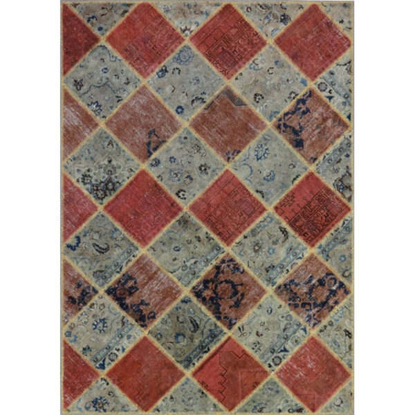 Patchwork Verde Rosso