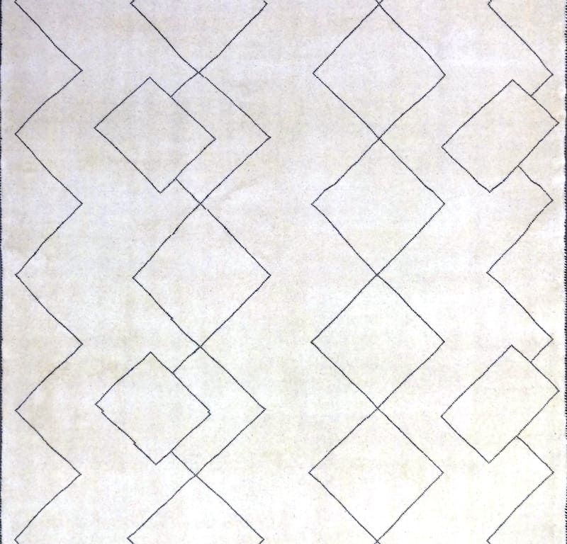 Tappeto kilim persiano geometrico minimalista