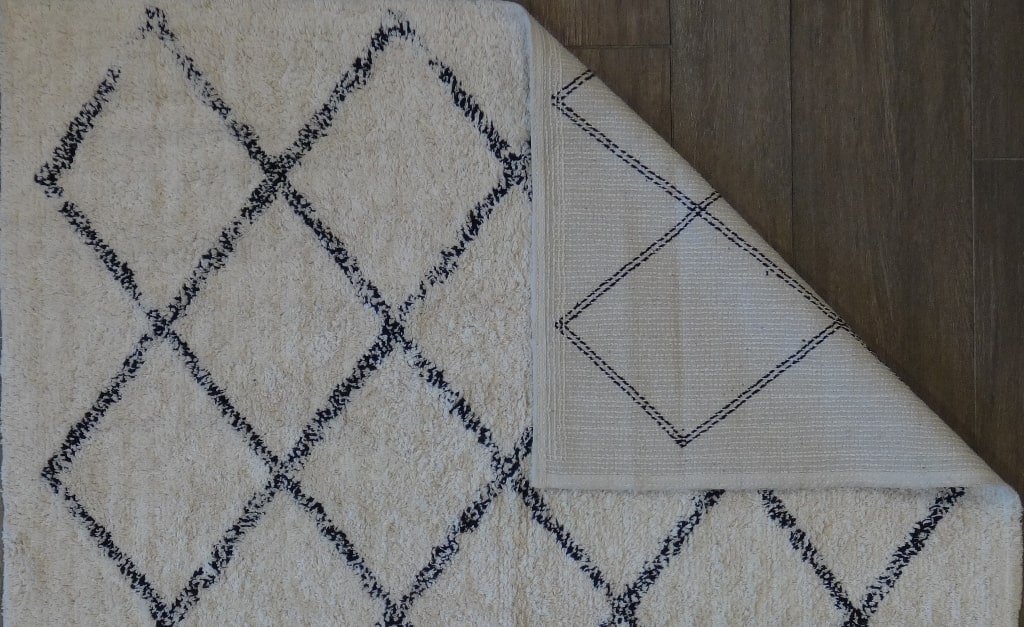 tappeto geometrico kilim berbero contemporaneo