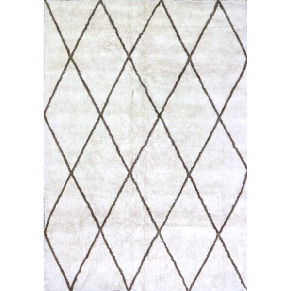 tappeto salotto e soggiorno, tappeto berbero rombi 230x160