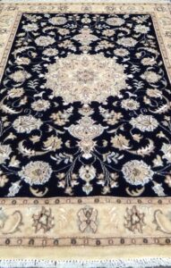 Tappeto Nain lana seta 115x75 ADAMELLO TAPPETI Tappeto Nain lana seta 115x75