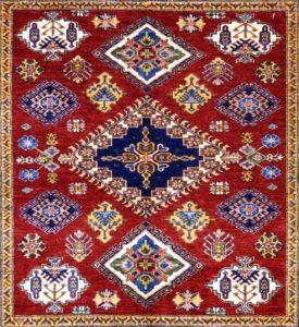 Tappeto Lesghi qudratto 188x188 ADAMELLO TAPPETI Tappeto Lesghi qudratto 188x188