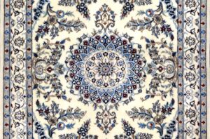 Nain 6fili lana seta extra fine 140x95 ADAMELLO TAPPETI tappeto per la camera Nain 6fili lana seta extra fine 140x95