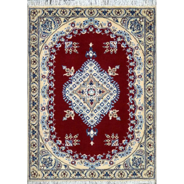 Tappeto camera da letto Nain Camera lana Seta 96x71