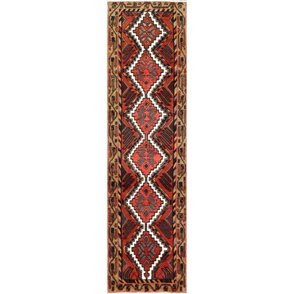 Tappeto passatoia Hamadan Persiano per corridoio 280x75