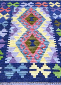 Kilim maimano Scendiletto 91x68 ADAMELLO TAPPETI Tappeto camera da letto Kilim maimano Scendiletto 91x68