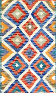 Kilim per Camera 123x83 ADAMELLO TAPPETI tappeto camera da letto Kilim per camera 123x85