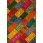 Tappeto Persiano Patchwork  moderno cm302x203